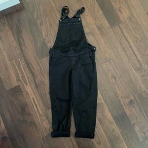 Madewell maternity overalls size small